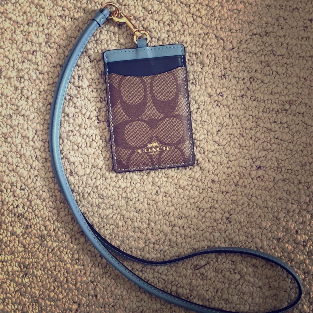 Coach lanyard